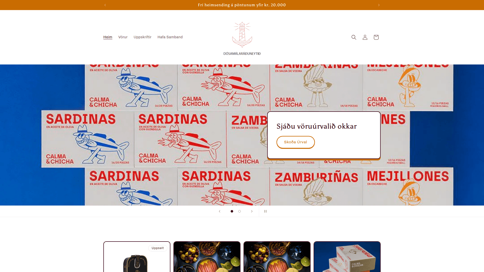 Ansjósur screenshot